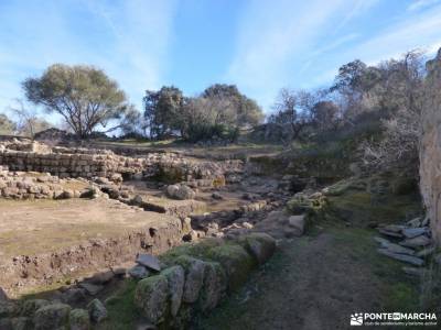 Ciudad de Vascos-Dolmen de Azután;senderismo nocturno sendero rio verde dibujos de excursionespract